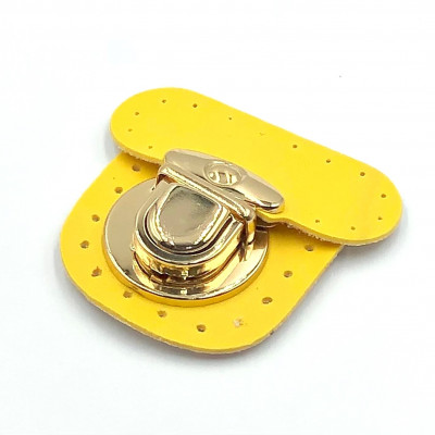 Κλειδαριά Α28 7x7cm (Κίτρινο-Χρυσό)