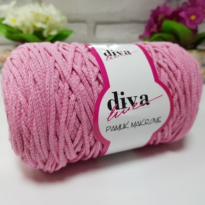 Diva Cotton Macrame 3 Ροζ