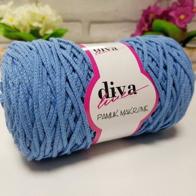 Diva Cotton Macrame 10 Μπλε