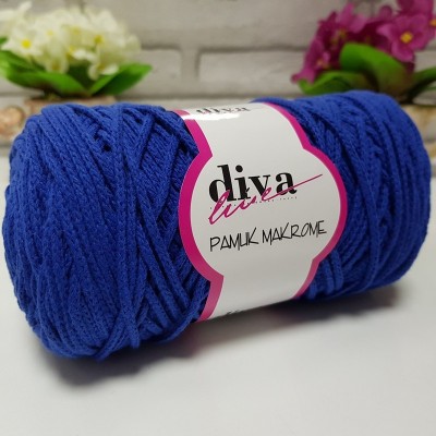 Diva Cotton Macrame 17 Μπλε Ηλεκτρίκ 